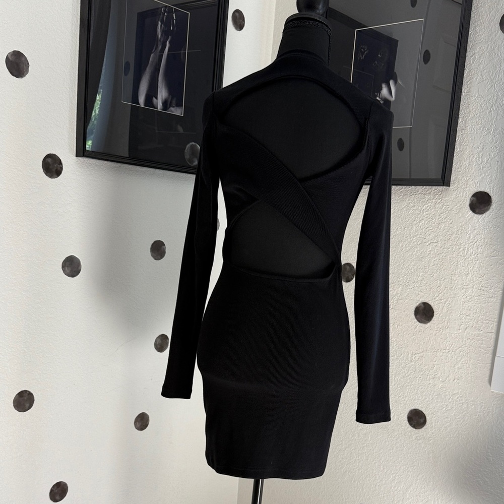 Anthropologie Black Mini Dress, excellent condition size - S